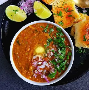 Pav Bhaji at Guru Kripa, Pachpadra